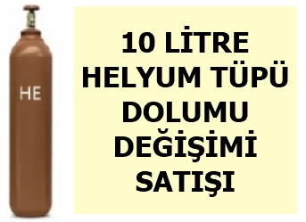 10 Lt Helyum T�p� Gaz�