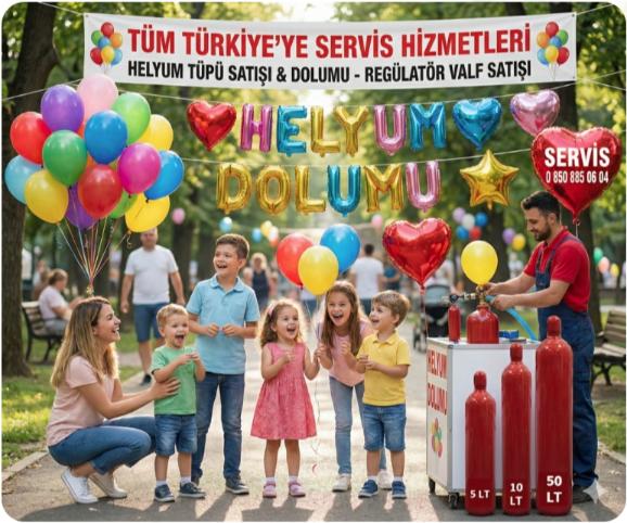 Ankara helyum tüpü