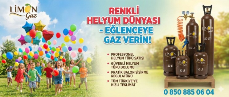 Parti helyum tüpü