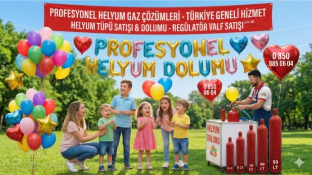 Erzincan Helyum Gazı Tüpü Dolumu Değişimi Satış Fiyatı - Limon Gaz