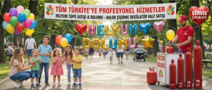 Erzincan Helyum Gazı Tüpü Dolumu Değişimi Satış Fiyatı - Limon Gaz