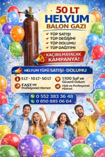 Mini Helyum Tüpü Satışı