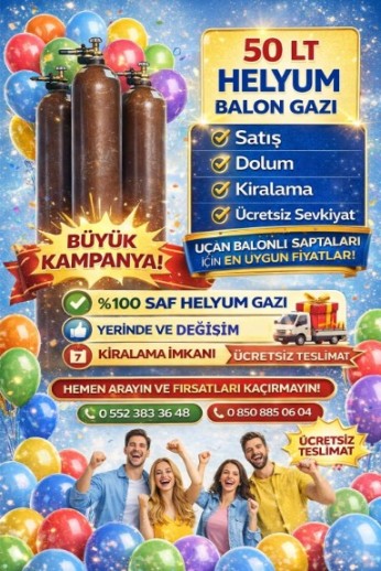 Mini Helyum Tüpü Satışı